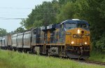 CSX 5448 leads train F728 